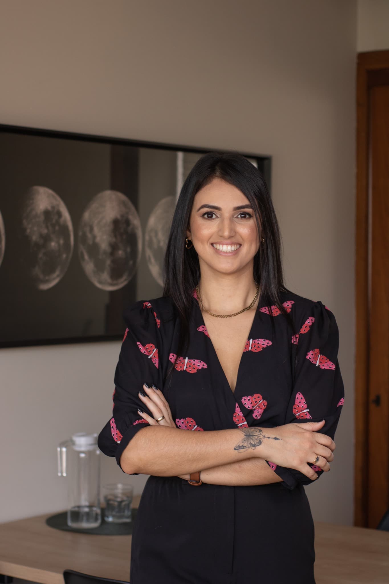 Andreza Moraes em consultório